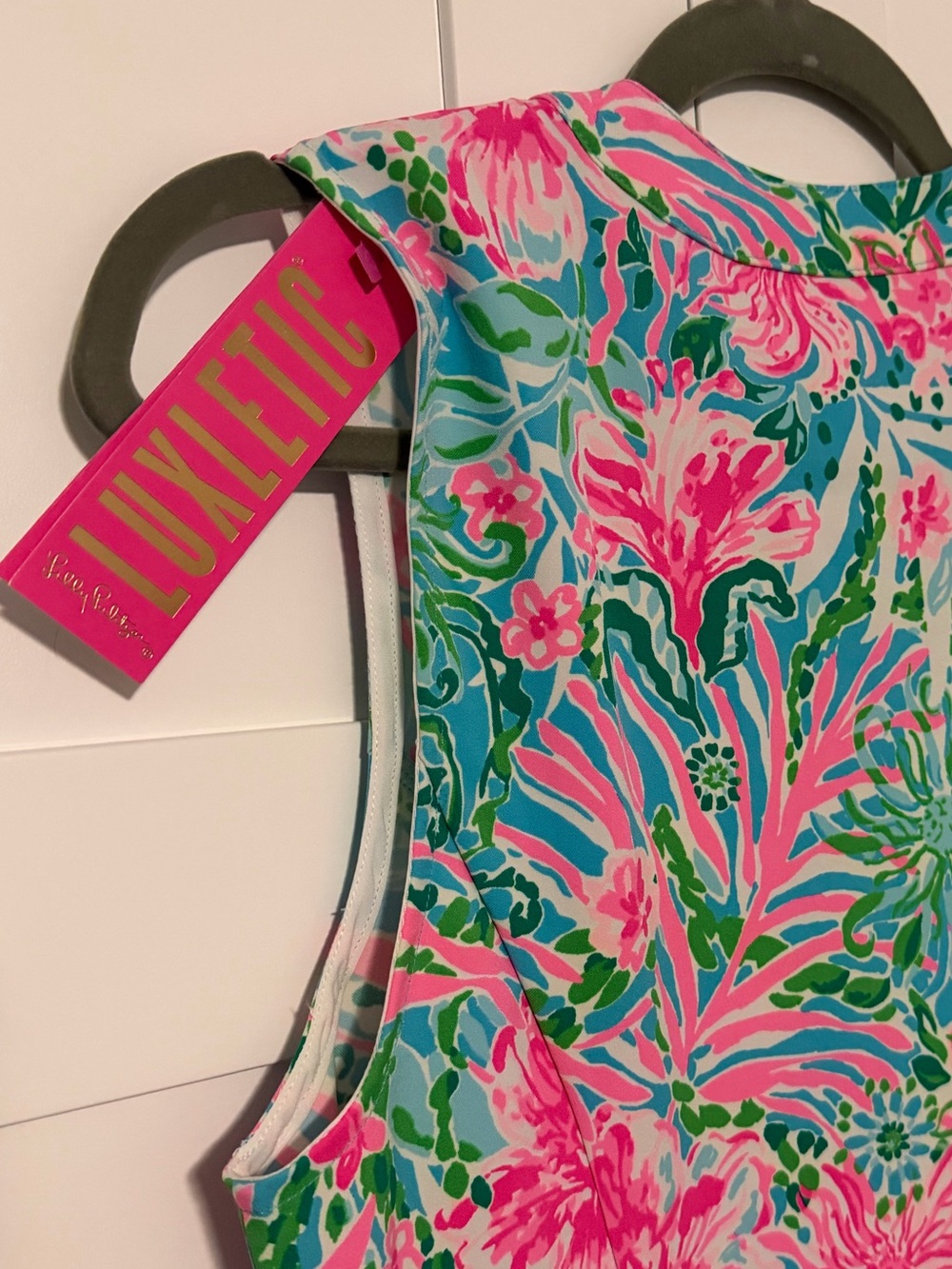 NWT Lilly Pulitzer Courtney Dress UPF 50+ | Size 8 | Amalfi Blue Golf Dress - Picture 4 of 4